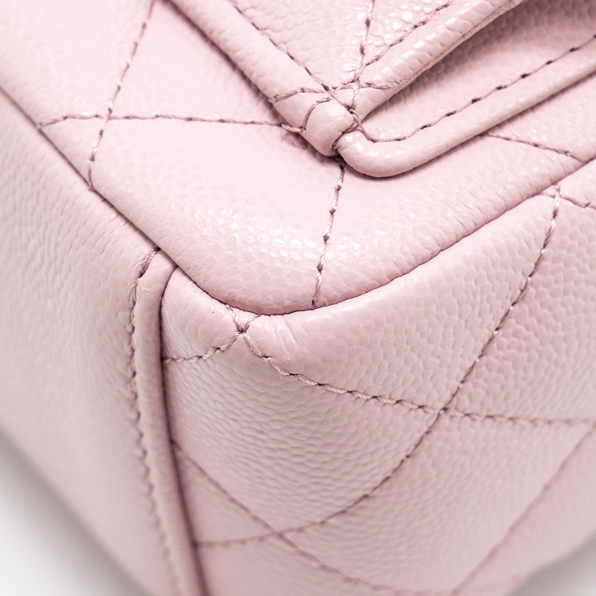 CHANEL 24P CLASSIC MINI BACKPACK SHINY GRAINED CALFSKIN LIGHT PURPLE LGHW (MICROCHIP)
