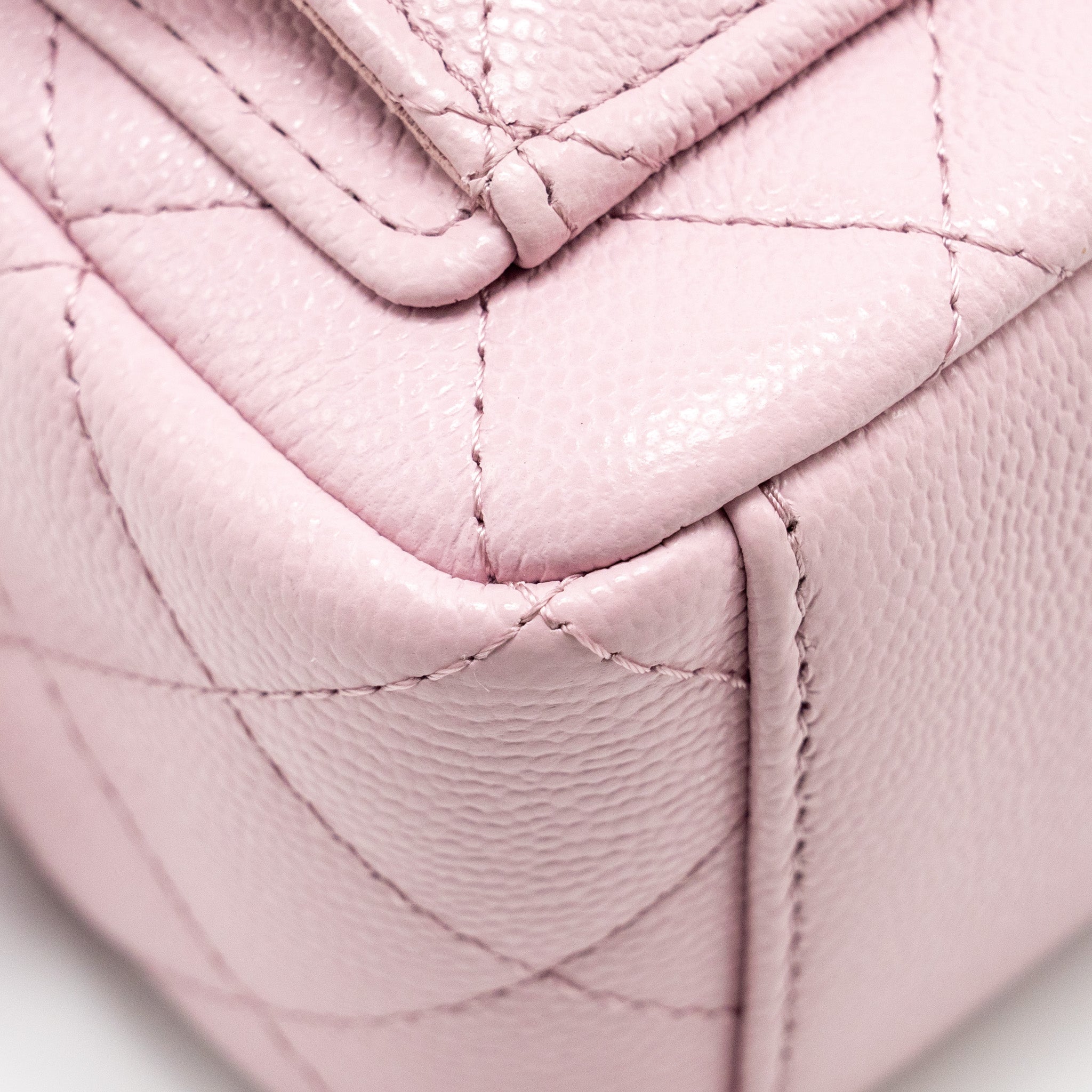 CHANEL 24P CLASSIC MINI BACKPACK SHINY GRAINED CALFSKIN LIGHT PURPLE LGHW (MICROCHIP)