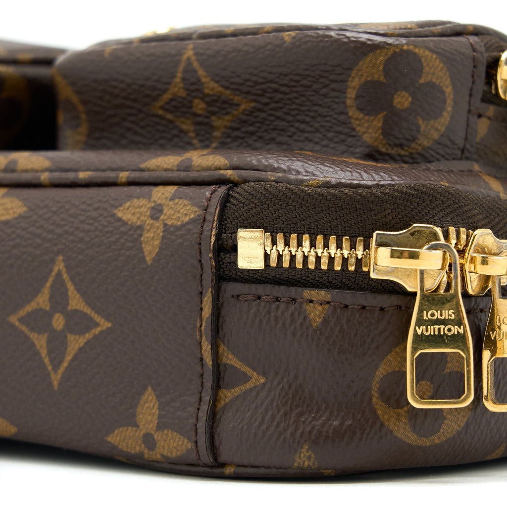 LOUIS VUITTON UTILITY CROSSBODY BAG MONOGRAM CANVAS GHW