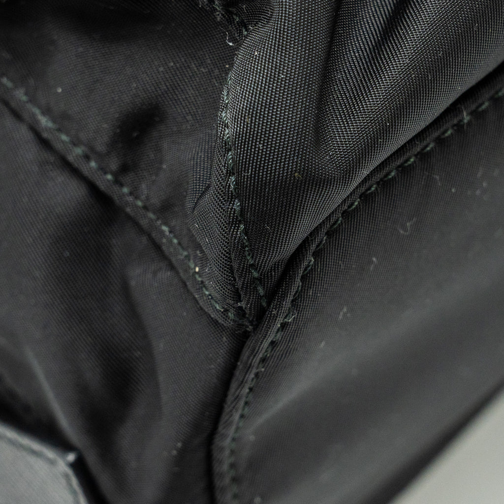 PRADA SMALL RE-NYLON BACKPACK BLACK SHW