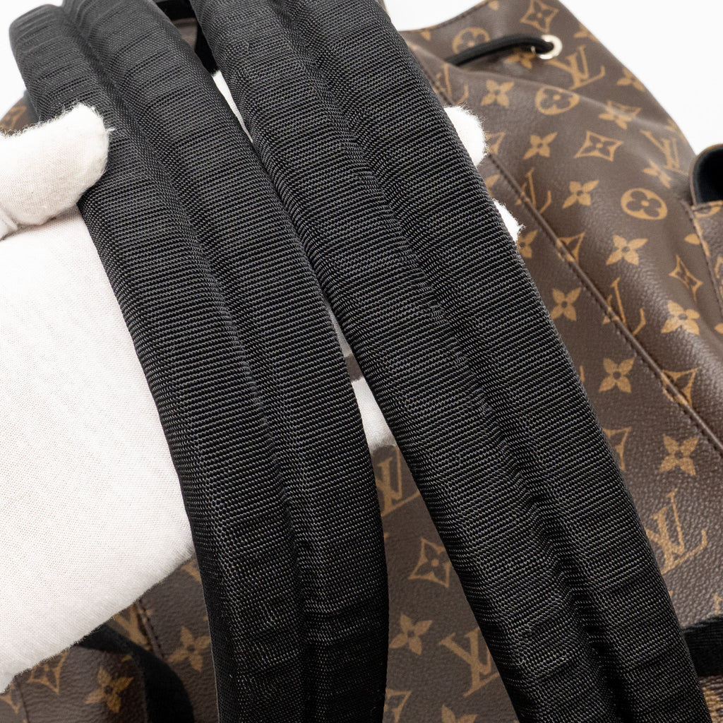 LOUIS VUITTON CHRISTOPHER BACKPACK MONOGRAM MACASSAR CANVAS SHW