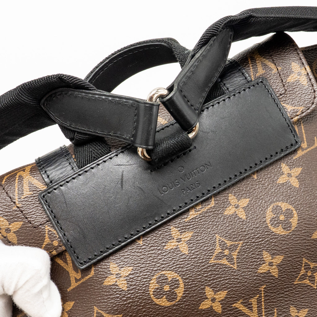 LOUIS VUITTON CHRISTOPHER BACKPACK MONOGRAM MACASSAR CANVAS SHW