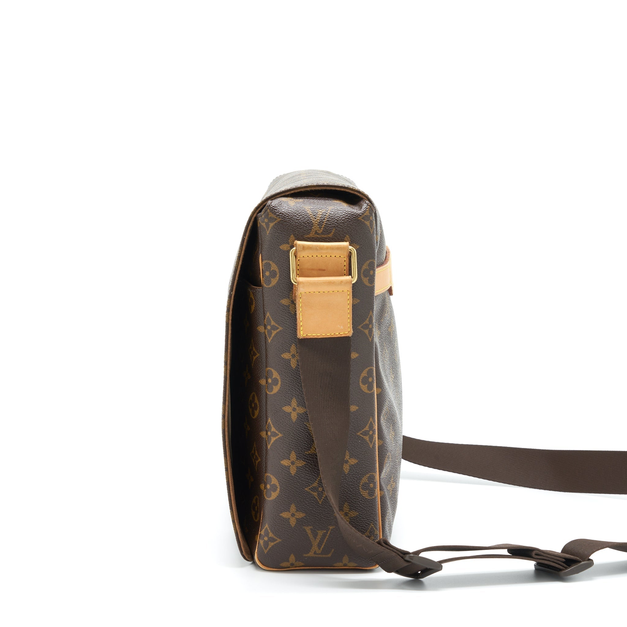 LOUIS VUITTON MESSENGER CROSSBODY BAG MONOGRAM CANVAS GHW