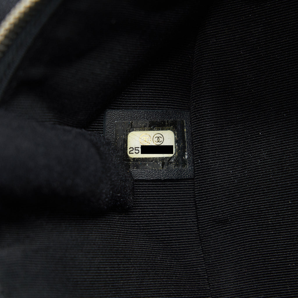 CHANEL TRANSPARENT BACK PACK PVC/LEATHER BACKPACK