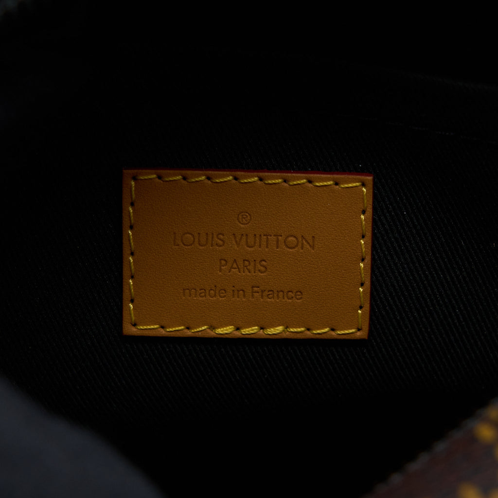 LOUIS VUITTON MINI SOFT TRUNK LIMITED EDITION SUTURES TOILES BLACK HARDWARE