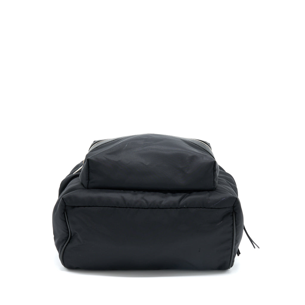 SAINT LAURENT/YSL CITY BACKPACK NYLON BLACK SHW