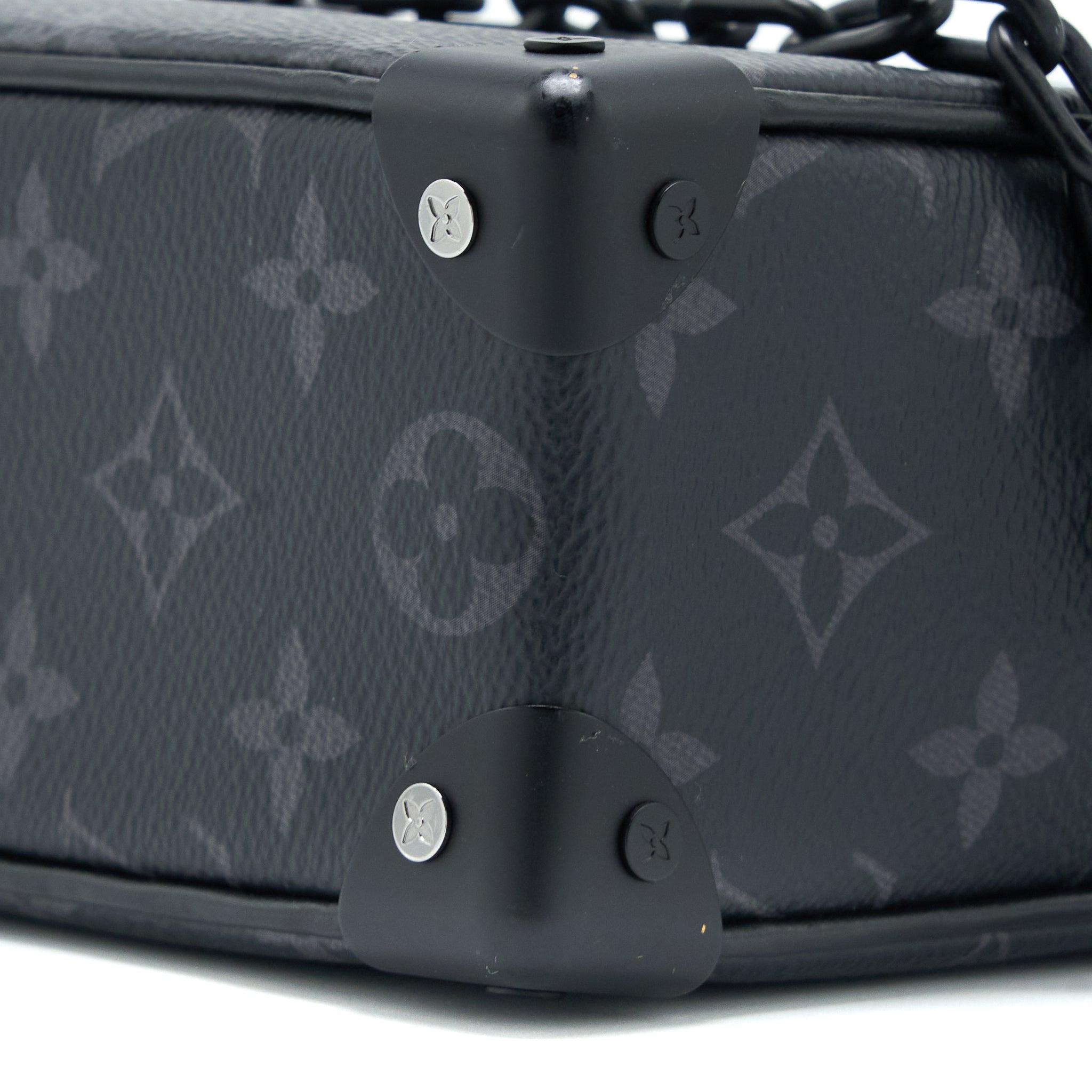 LOUIS VUITTON MINI SOFT TRUNK MONOGRAM ECLIPSE CANVAS BLACK HARDWARE