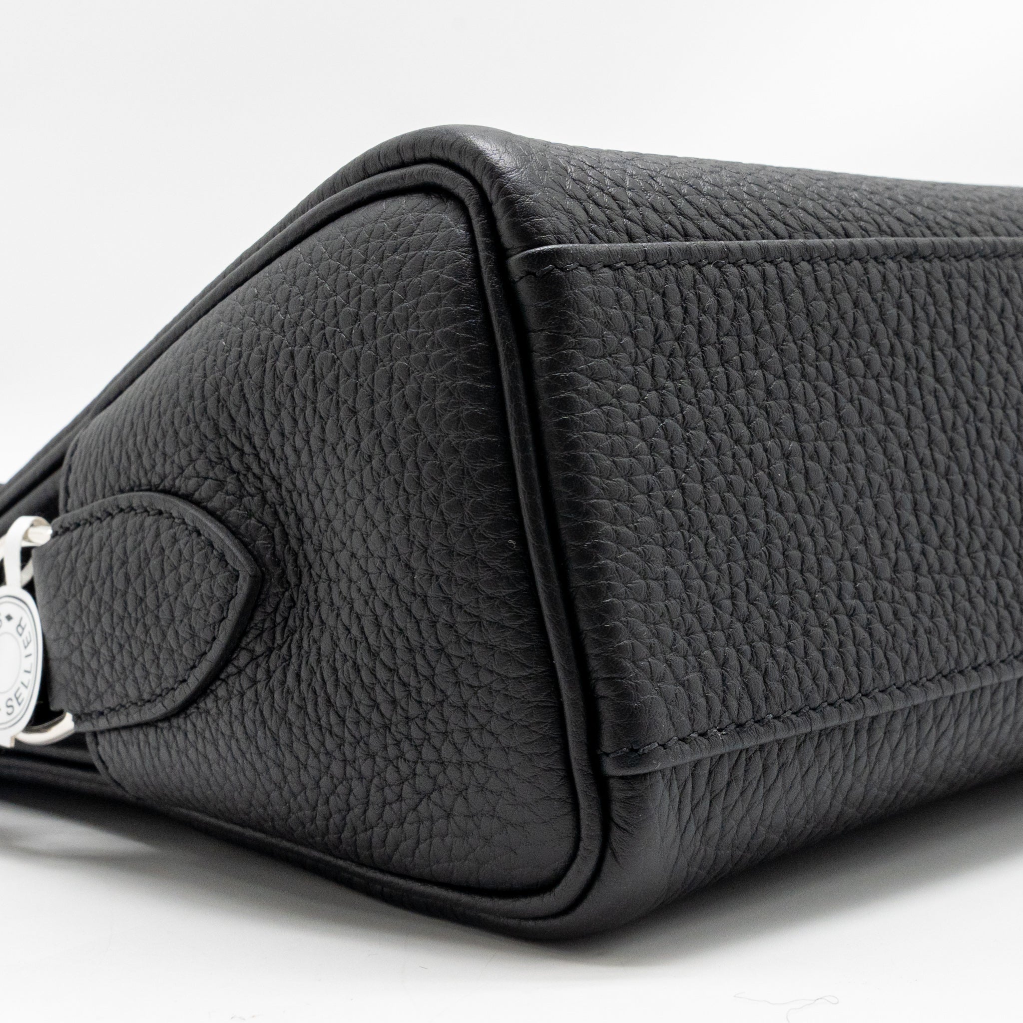 HERMES KELLY MESSENGER PM BAG TOGO BLACK SHW