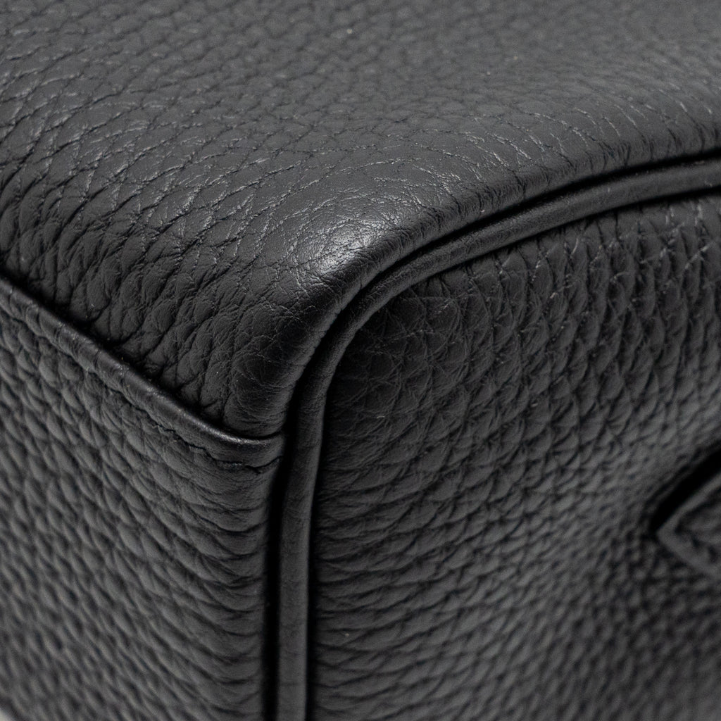 HERMES KELLY MESSENGER PM BAG TOGO BLACK SHW