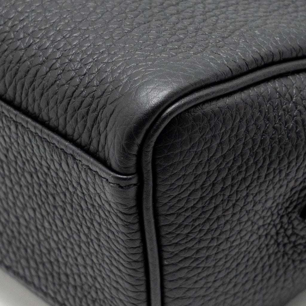 HERMES KELLY MESSENGER PM BAG TOGO BLACK SHW