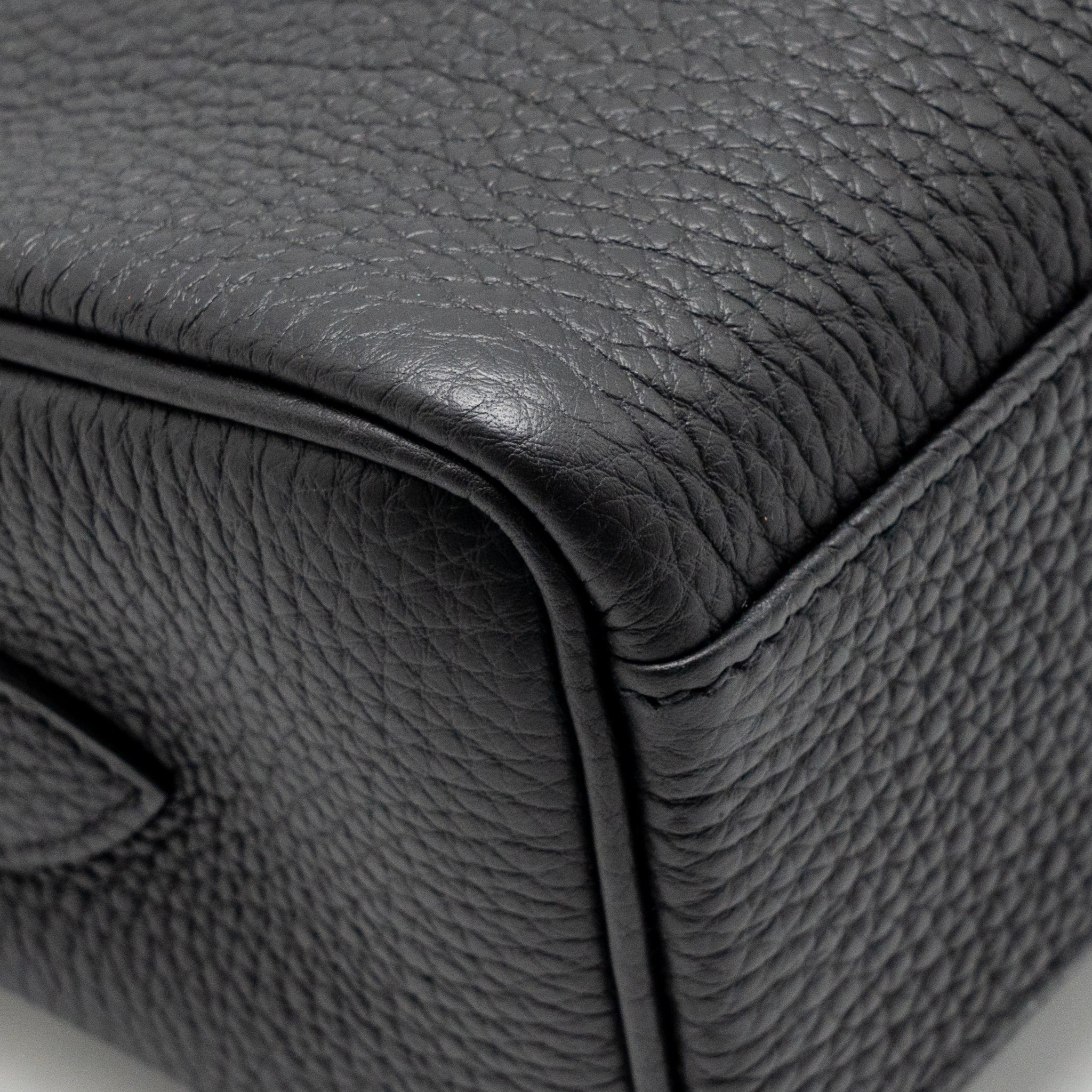 HERMES KELLY MESSENGER PM BAG TOGO BLACK SHW