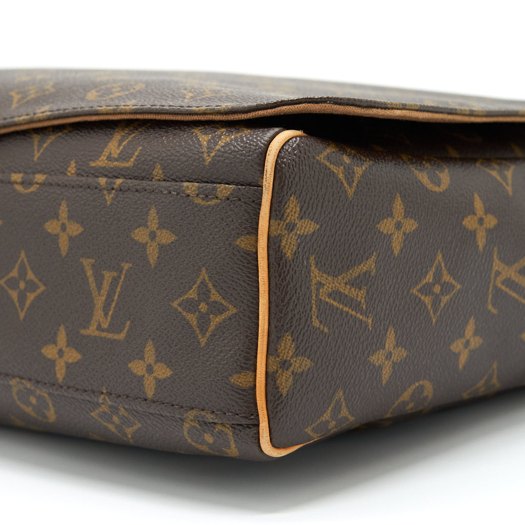 LOUIS VUITTON MESSENGER CROSSBODY BAG MONOGRAM CANVAS GHW