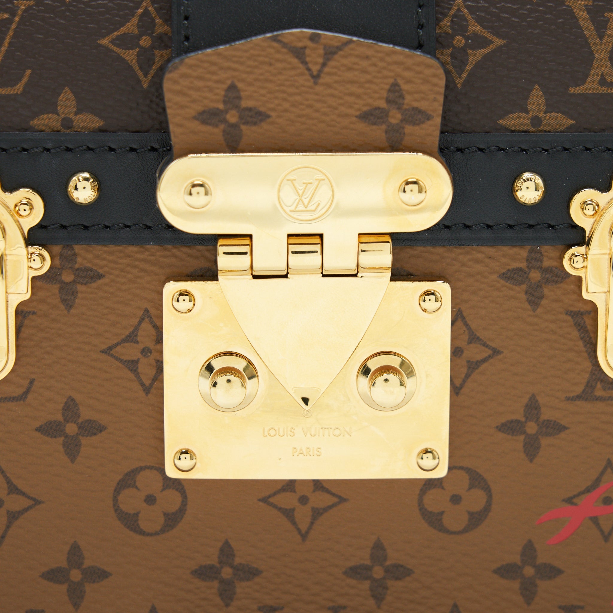 LOUIS VUITTON TRUNK CLUTCH MONOGRAM CANVAS