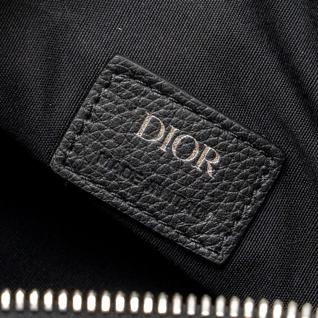DIOR HOMME SADDLE BAG CALFSKIN BLACK SHW
