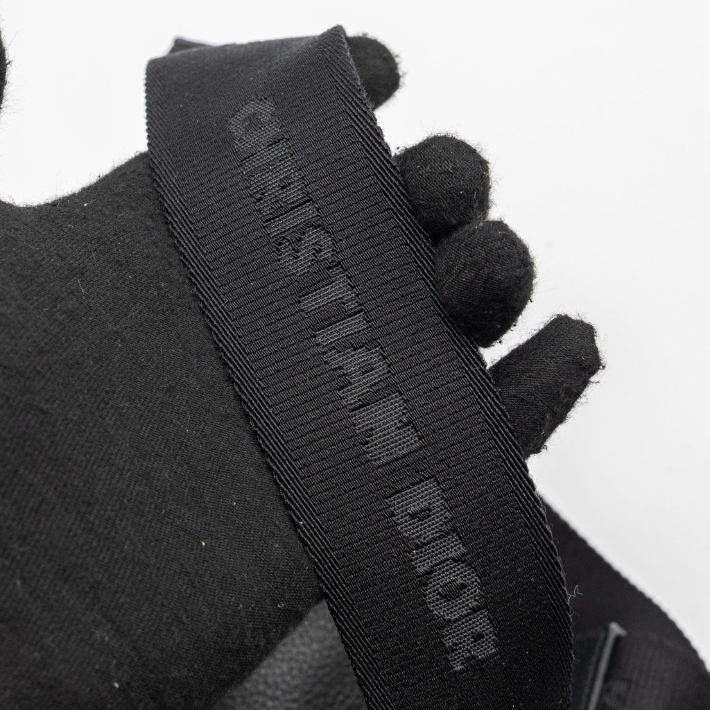 DIOR HOMME SADDLE BAG CALFSKIN BLACK SHW