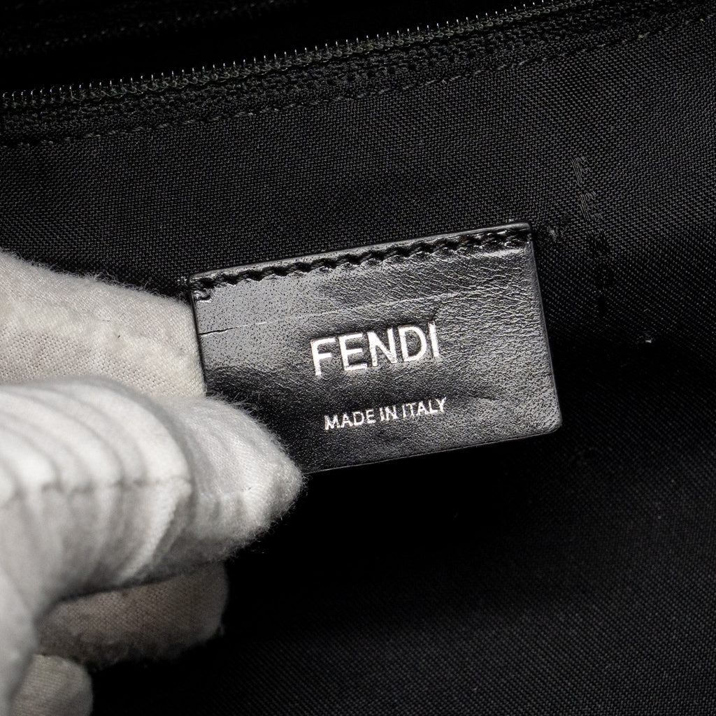 FENDI MONSTER BACKPACK NYLON/LEATHER RED/MULTICOLOUR SHW