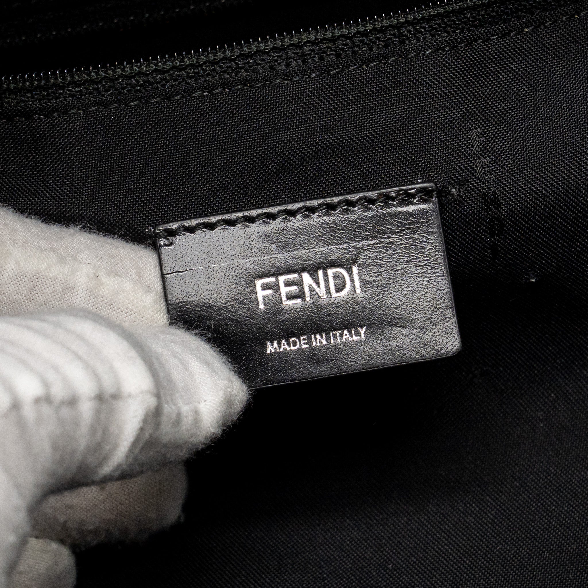 FENDI MONSTER BACKPACK NYLON/LEATHER RED/MULTICOLOUR SHW