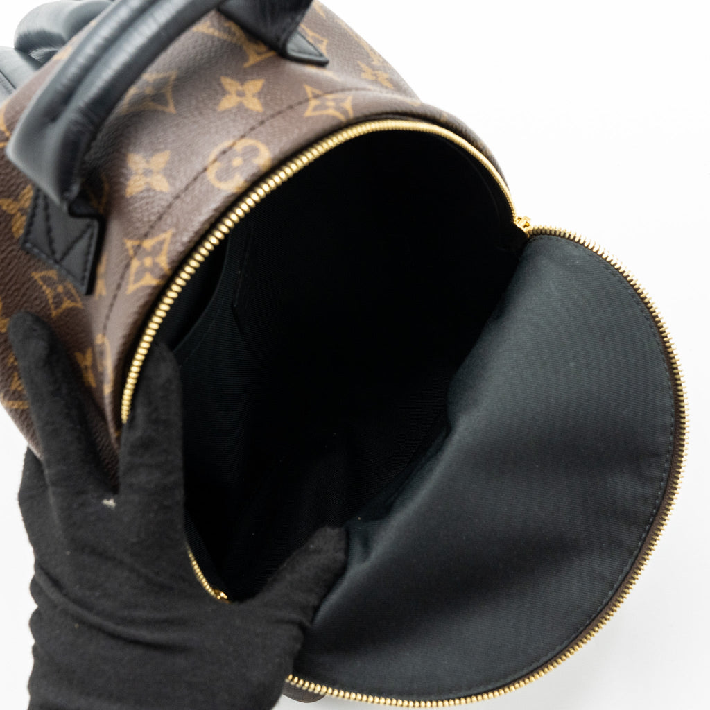 LOUIS VUITTON PALM SPRING BACKPACK PM MONOGRAM CANVAS GHW