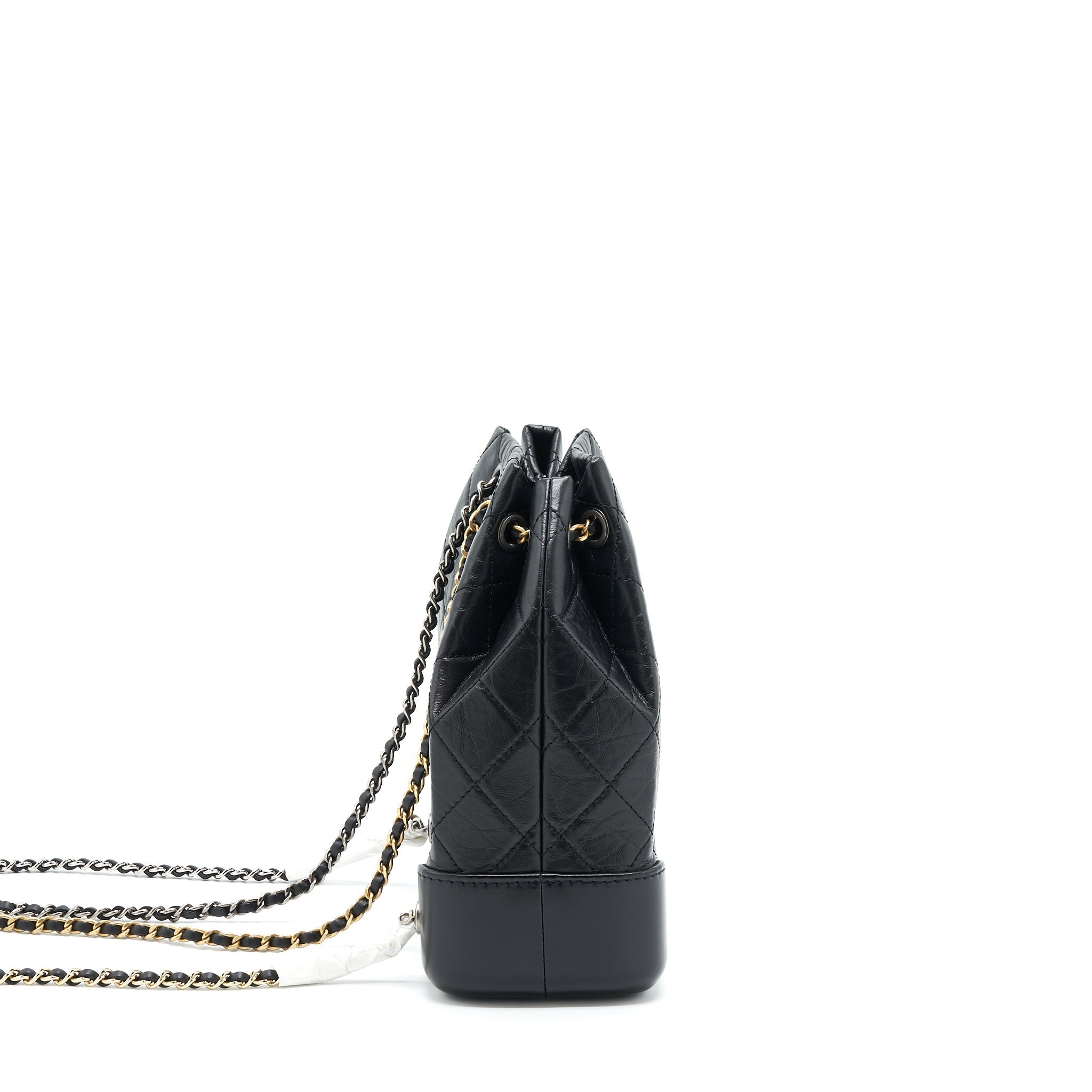 CHANEL SMALL GABRIELLE BACKPACK CALFSKIN MULTICOLOUR HARDWARE (MICROCHIP)
