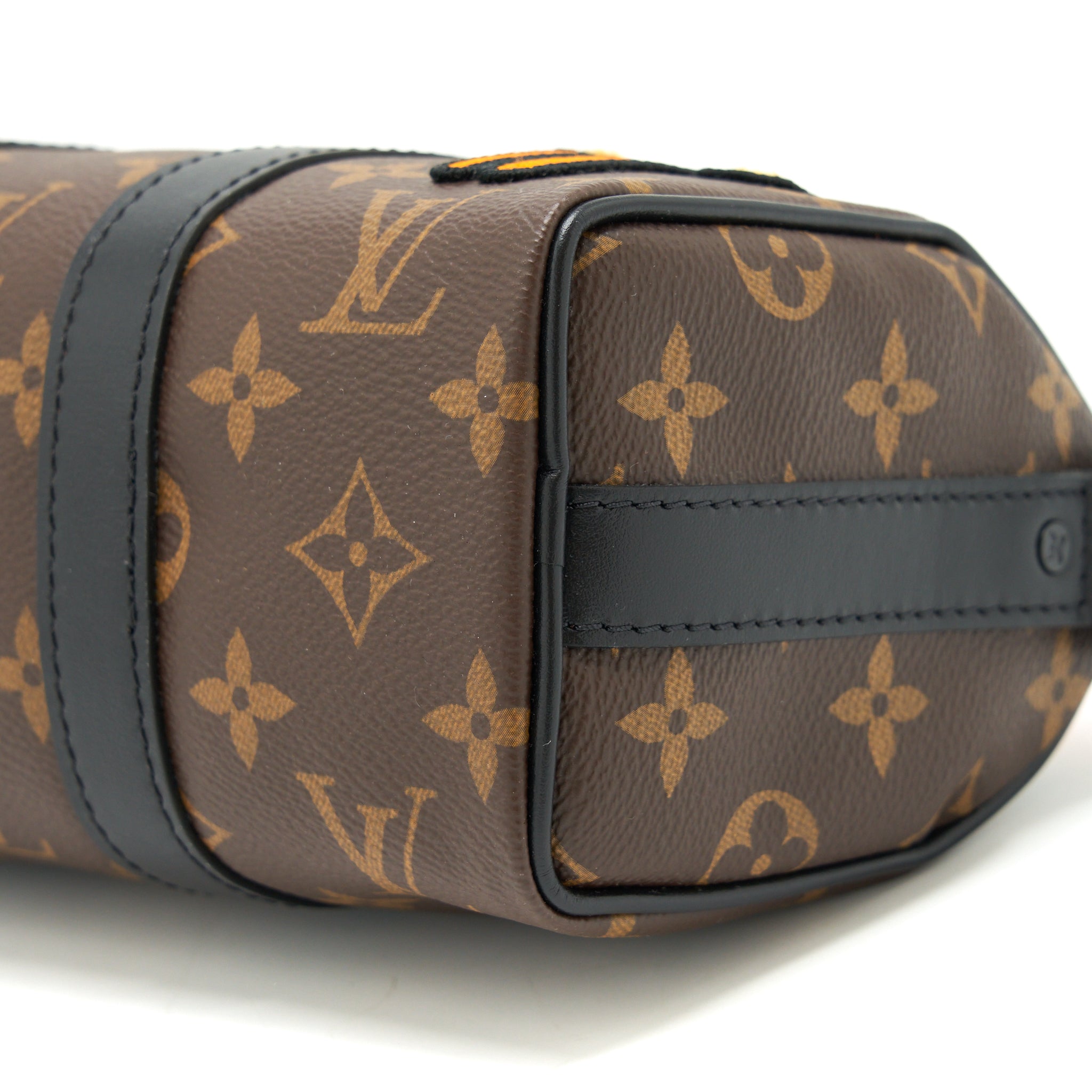 LOUIS VUITTON KEEPALL XS ZOOM WITH FRIENDS BLACK HARDWARE