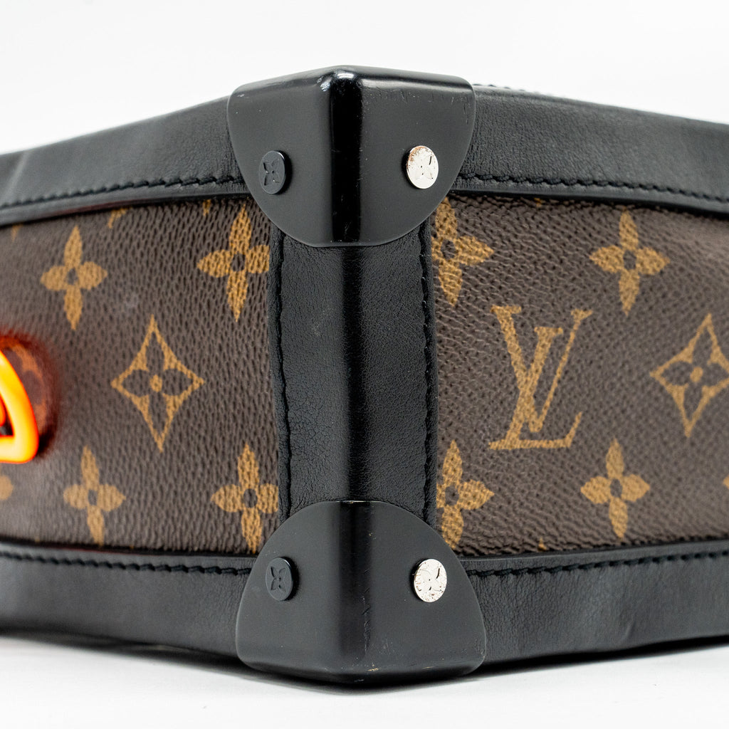 LOUIS VUITTON SOFT TRUNK LIMITED EDITION MONOGRAM CANVAS MULTICOLOUR HARDWARE