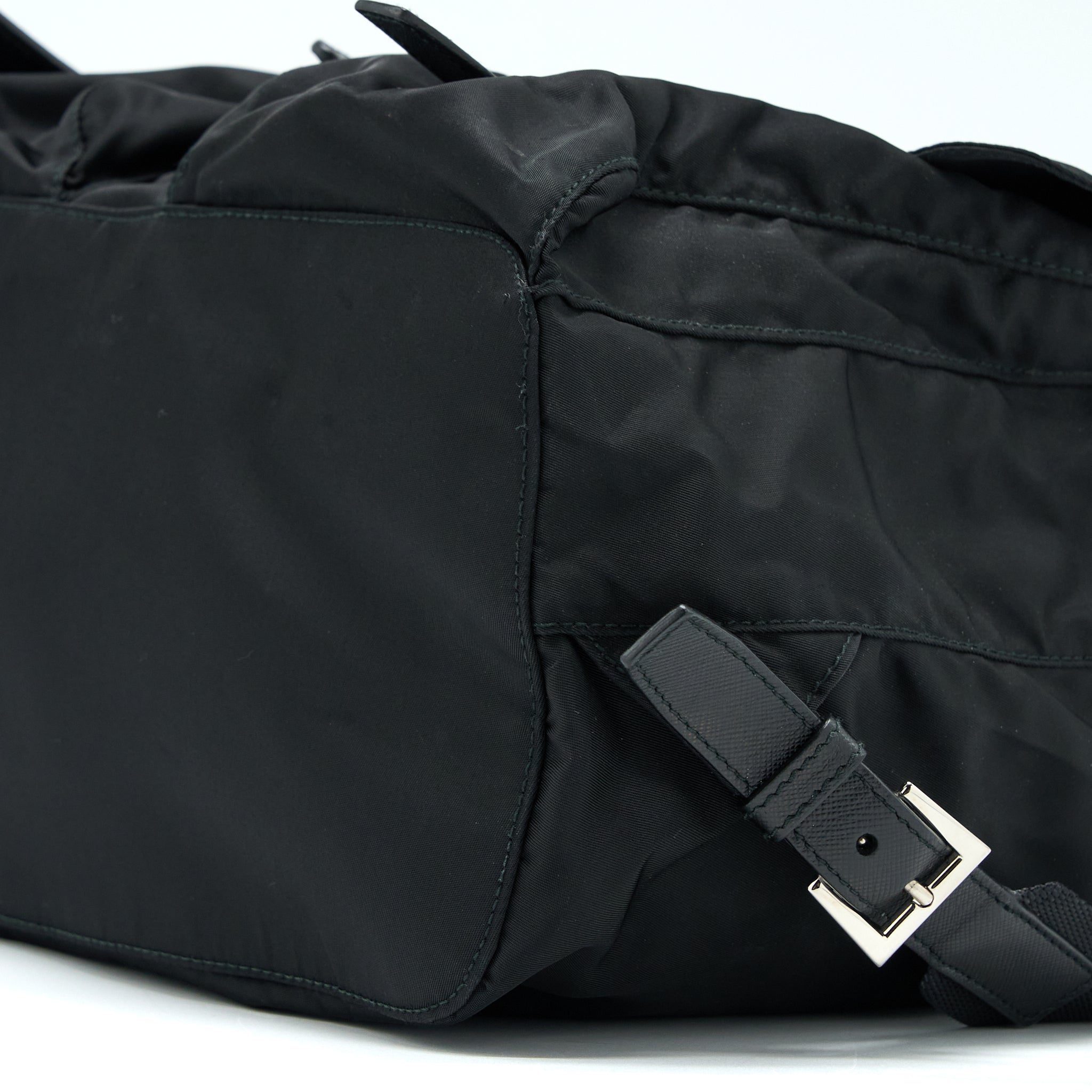 PRADA RE-NYLON BACKPACK BLACK SHW