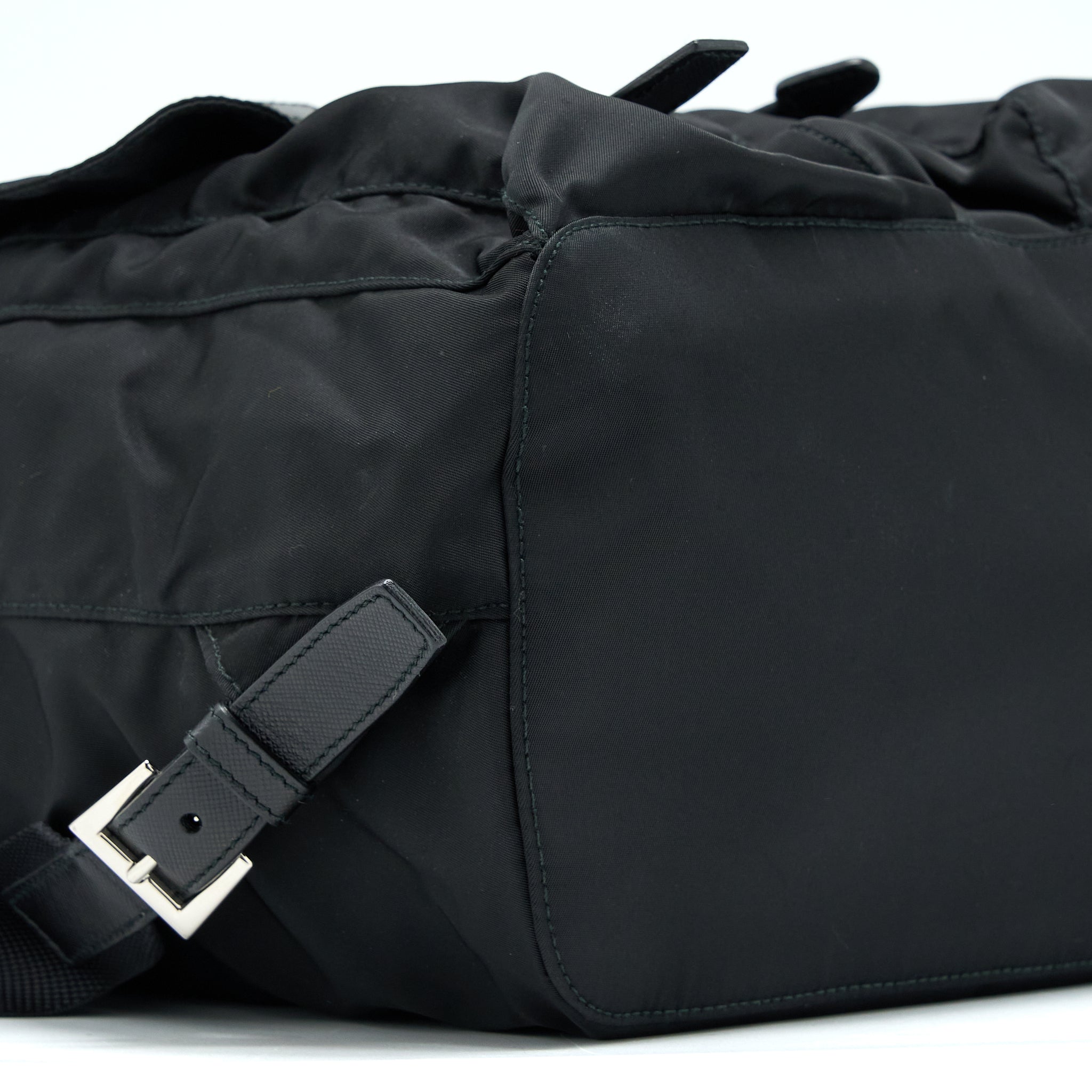 PRADA RE-NYLON BACKPACK BLACK SHW