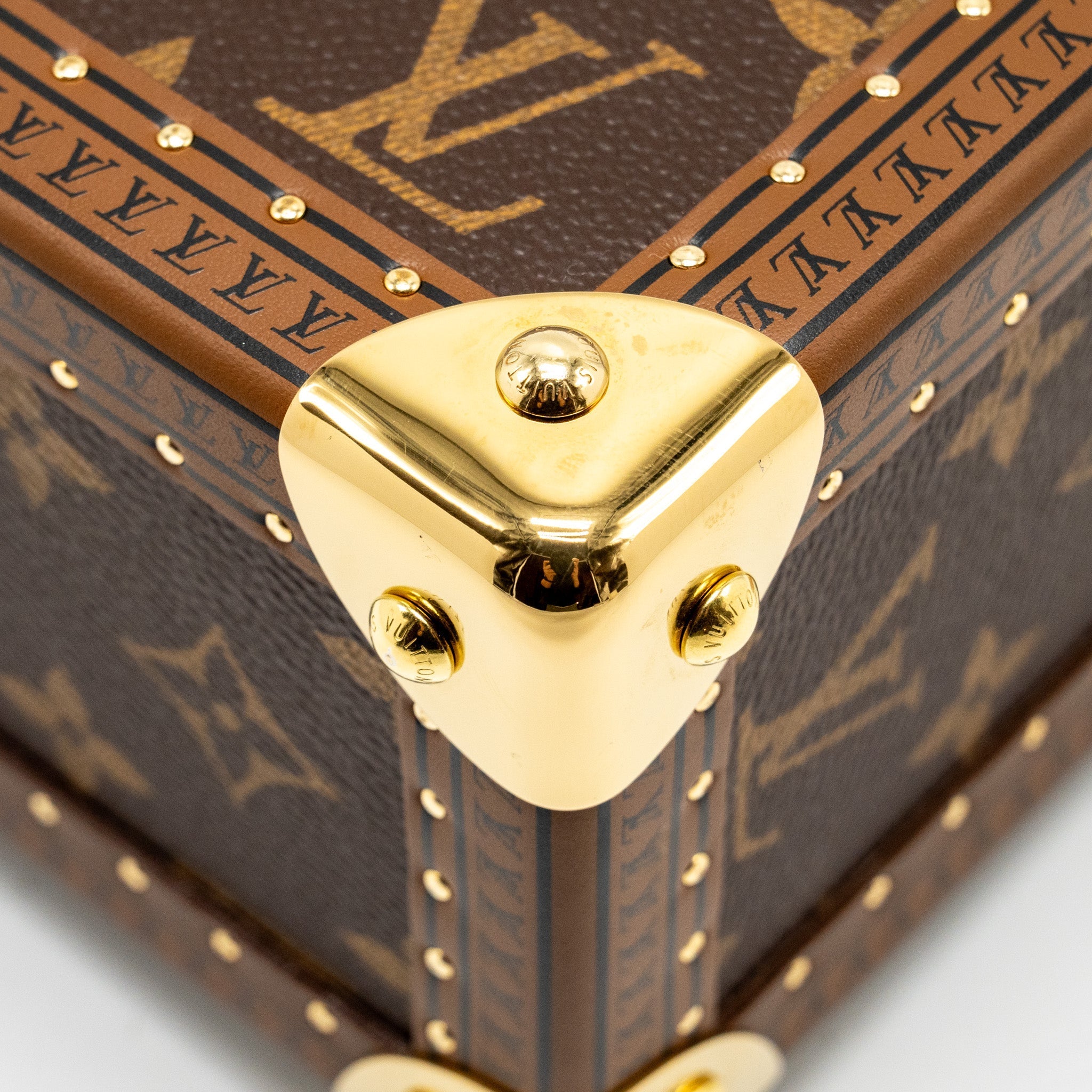LOUIS VUITTON CAMERA BOX TRUNK MONOGRAM CANVAS/LEATHER GHW