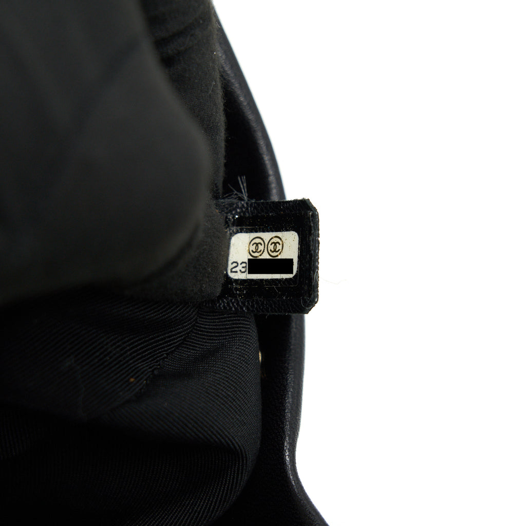 CHANEL QUILTED LAMBSKIN URBAN SPIRIT BACKPACK BLACK GHW
