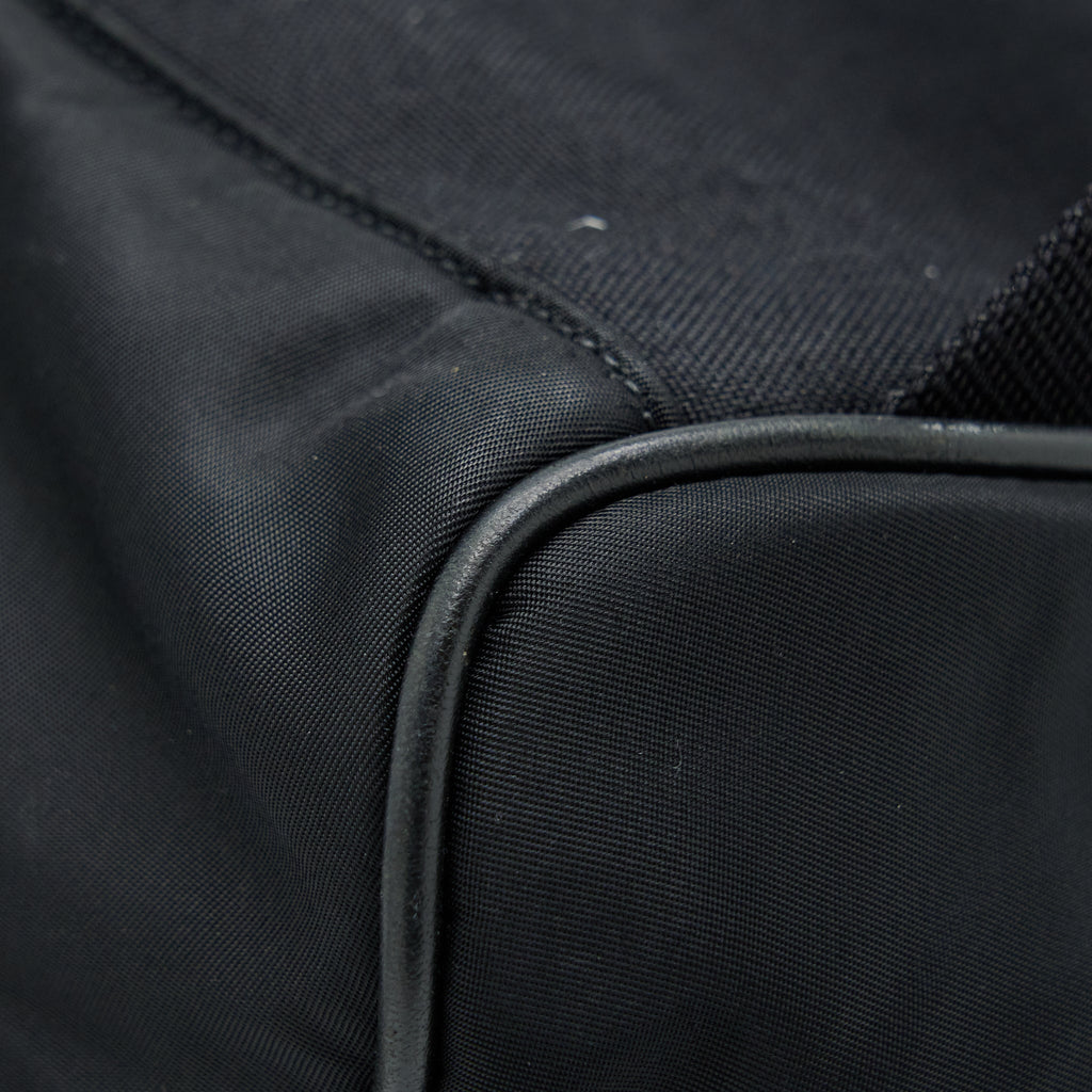 SAINT LAURENT/YSL CITY BACKPACK NYLON BLACK SHW