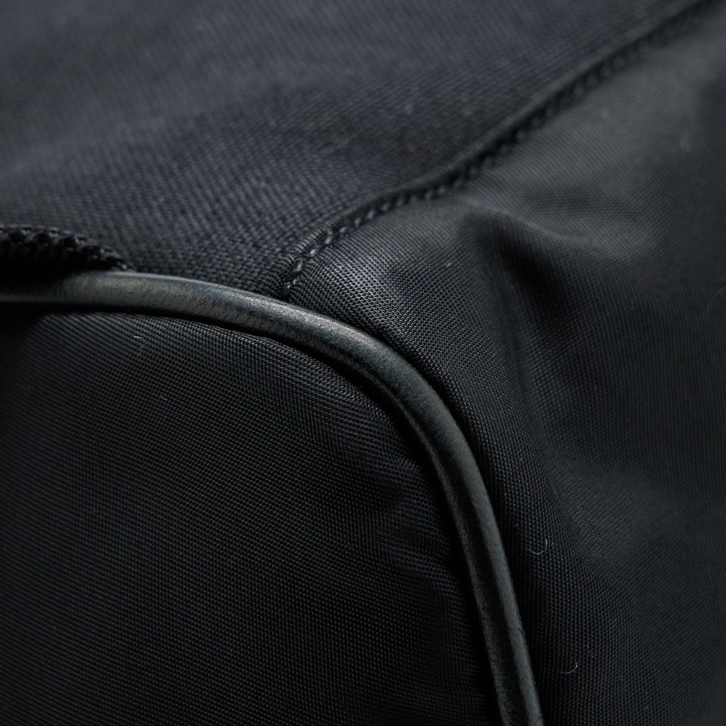 SAINT LAURENT/YSL CITY BACKPACK NYLON BLACK SHW