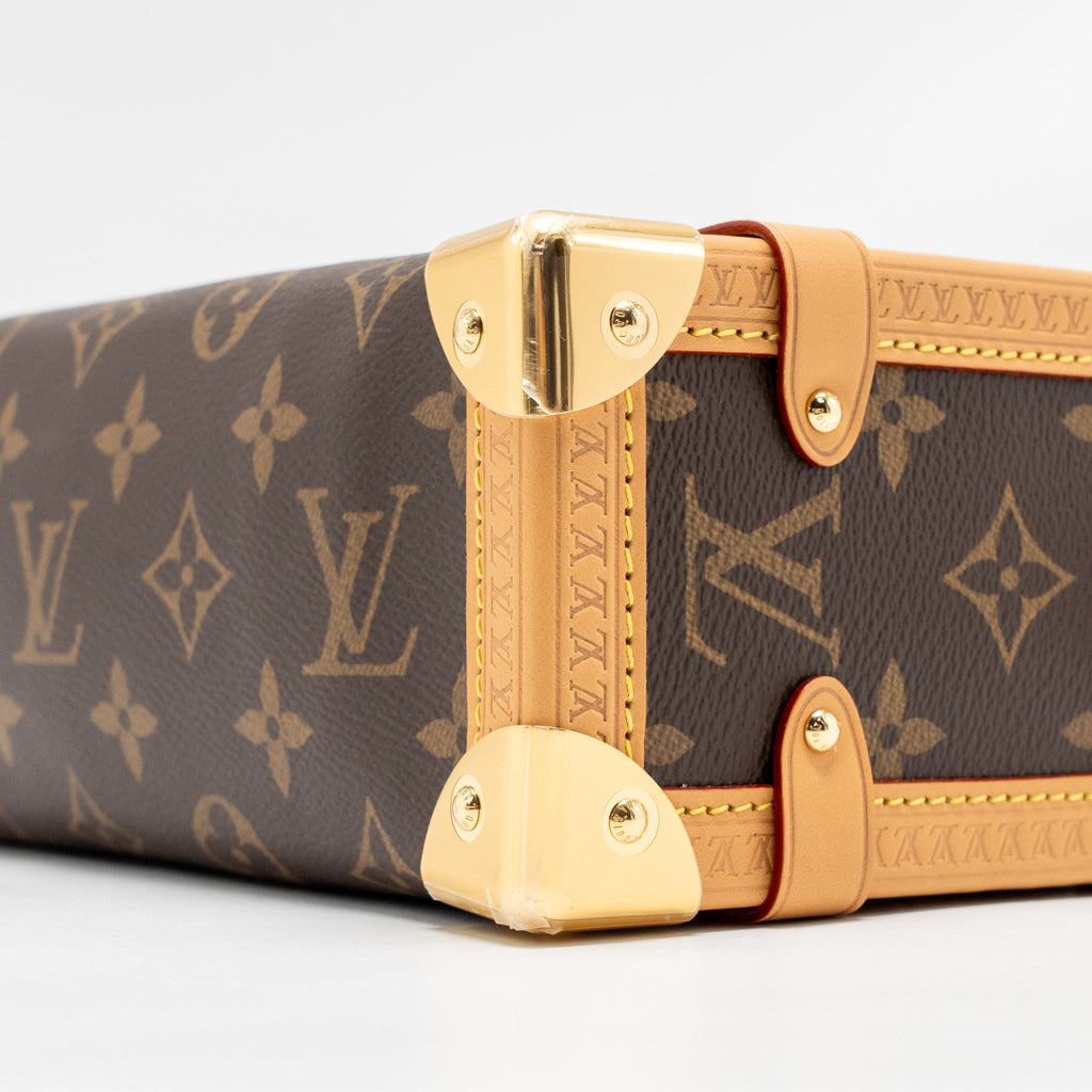 LOUIS VUITTON SIDE TRUNK MM MONOGRAM CANVAS GHW