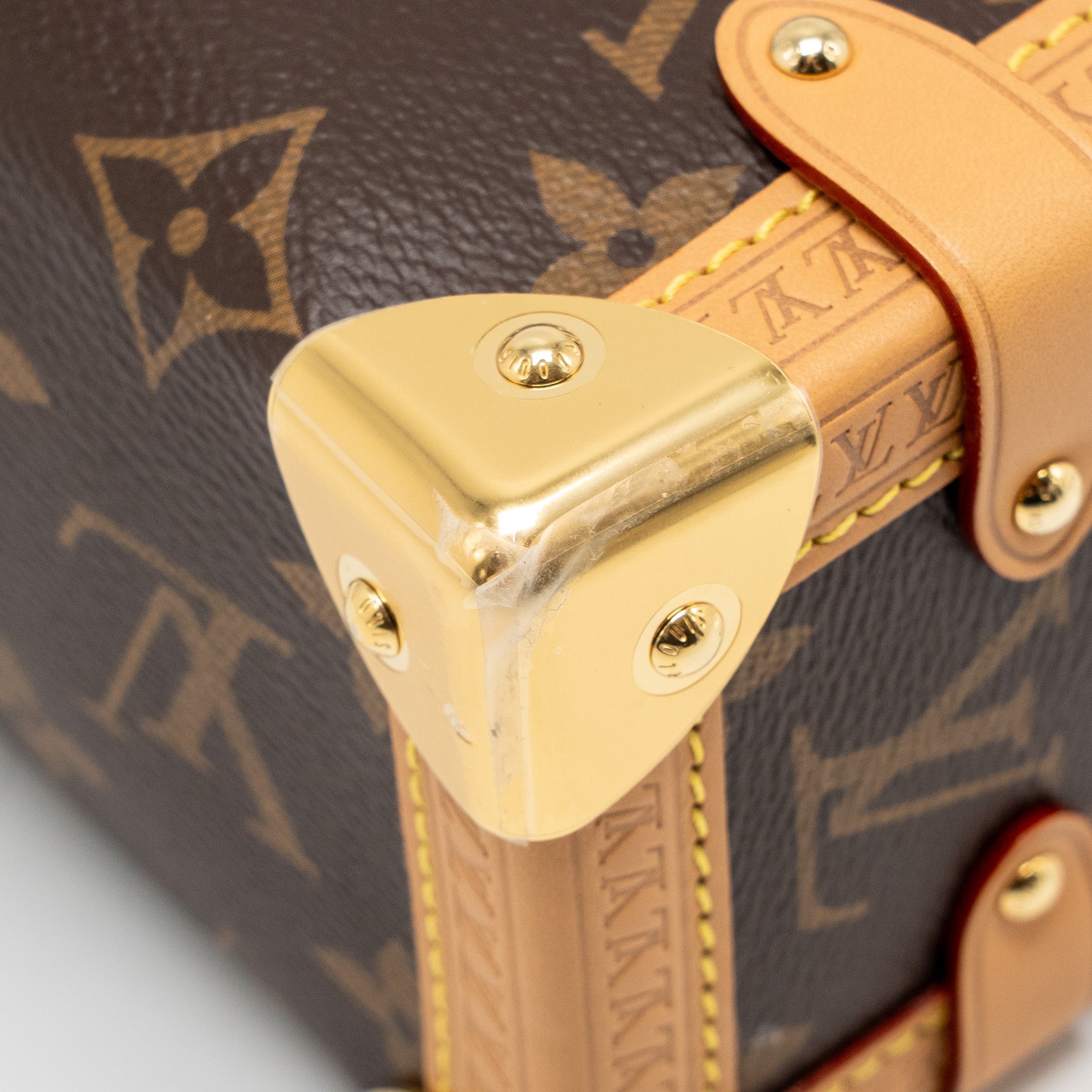 LOUIS VUITTON SIDE TRUNK MM MONOGRAM CANVAS GHW
