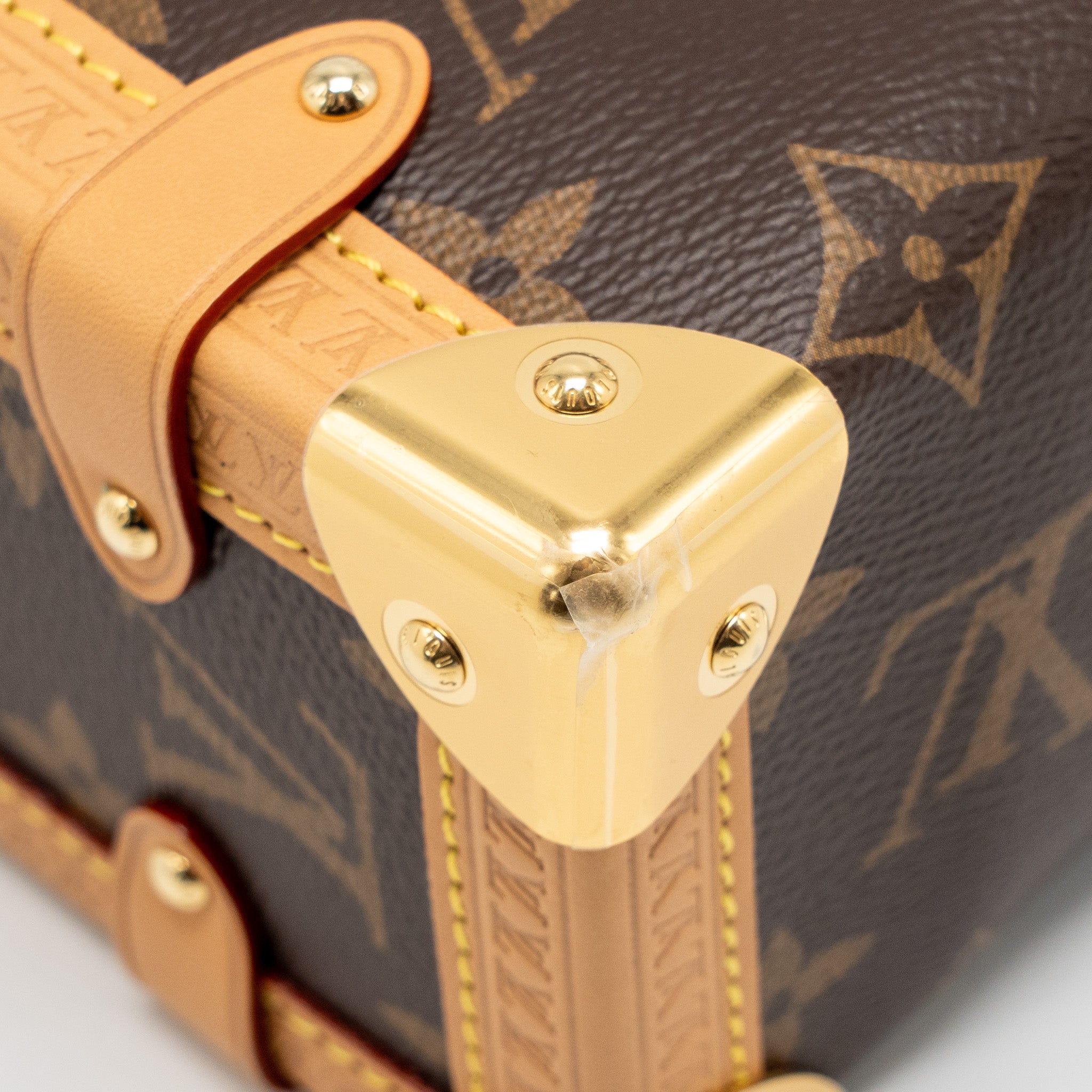 LOUIS VUITTON SIDE TRUNK MM MONOGRAM CANVAS GHW