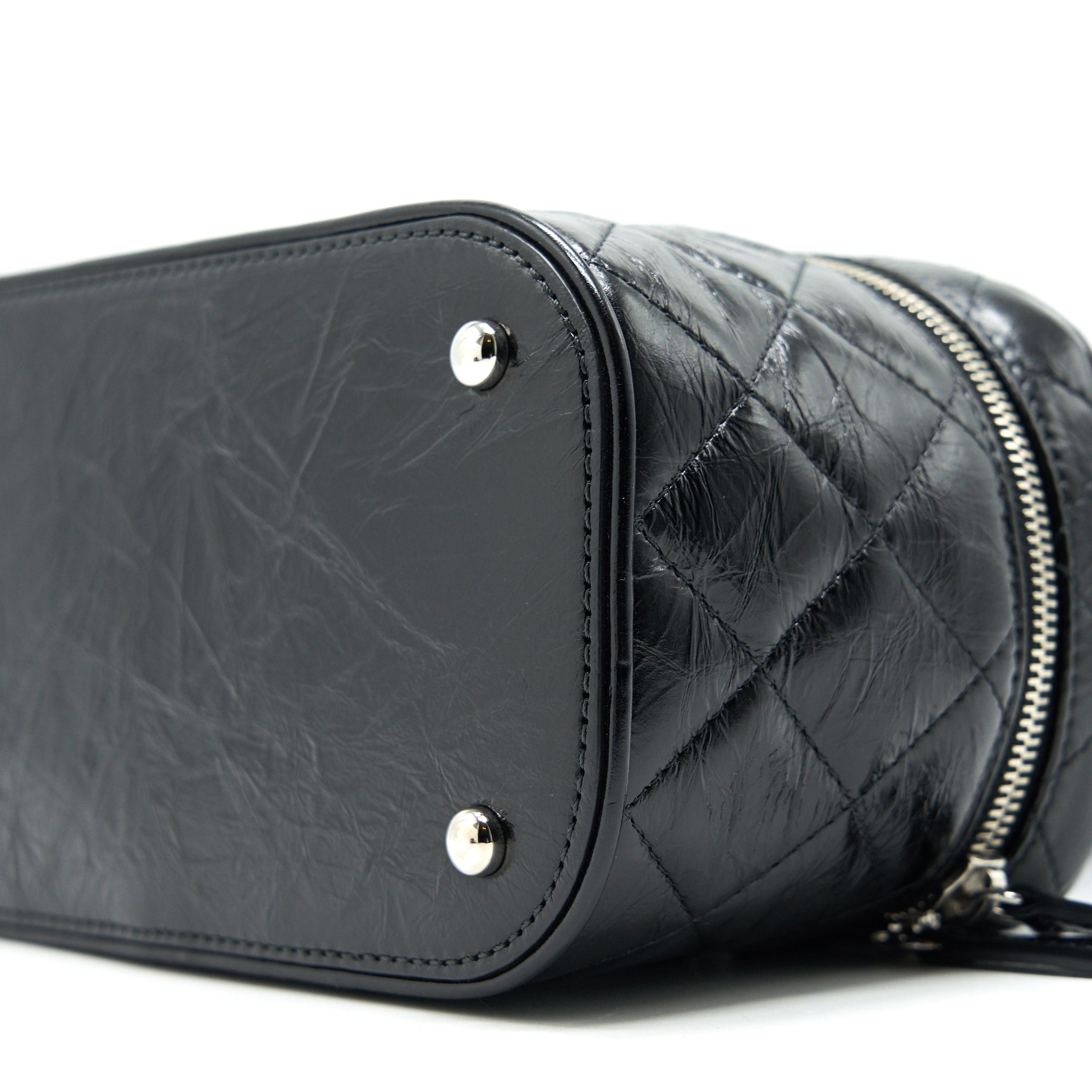 CHANEL TRANSPARENT LEATHER/ PVC CROSSBODY BAG