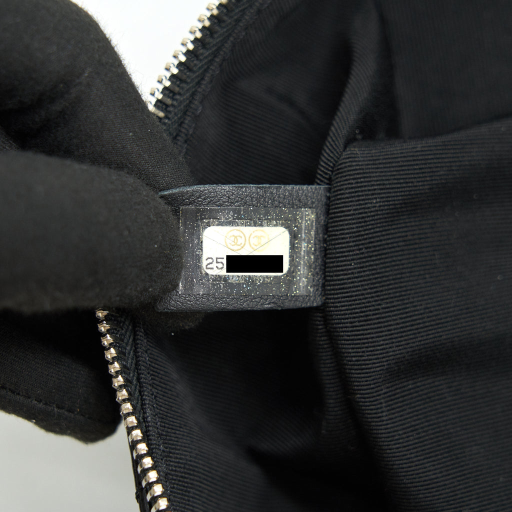 CHANEL TRANSPARENT LEATHER/ PVC CROSSBODY BAG