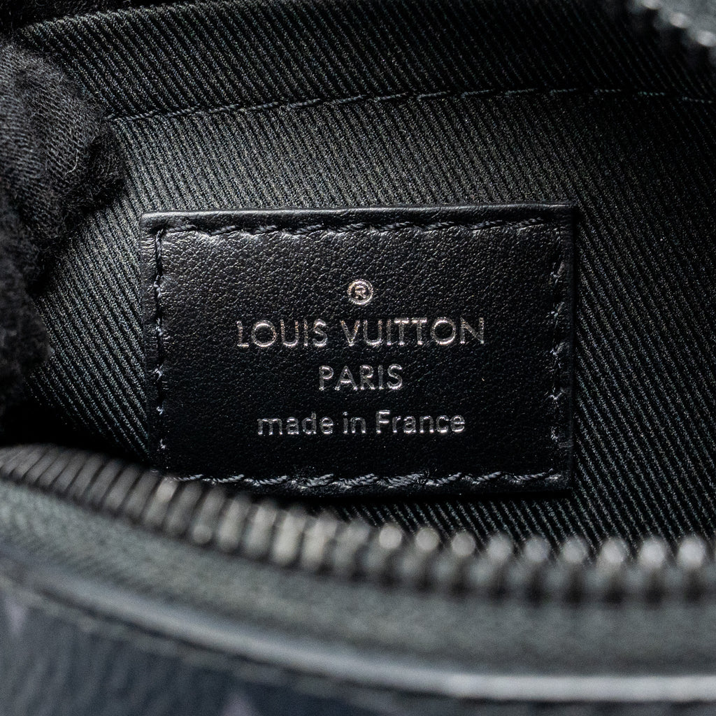 LOUIS VUITTON MINI SOFT TRUNK MONOGRAM ECLIPSE BLACK HARDWARE