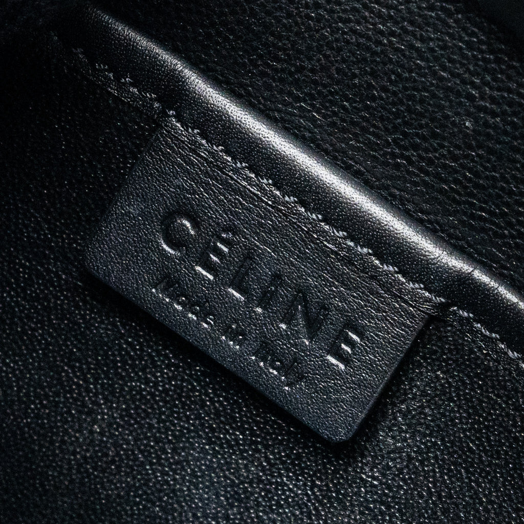 CELINE NANO LUGGAGE BAG MULTI COLOUR BLUE/DARK BLUE/BLACK GHW
