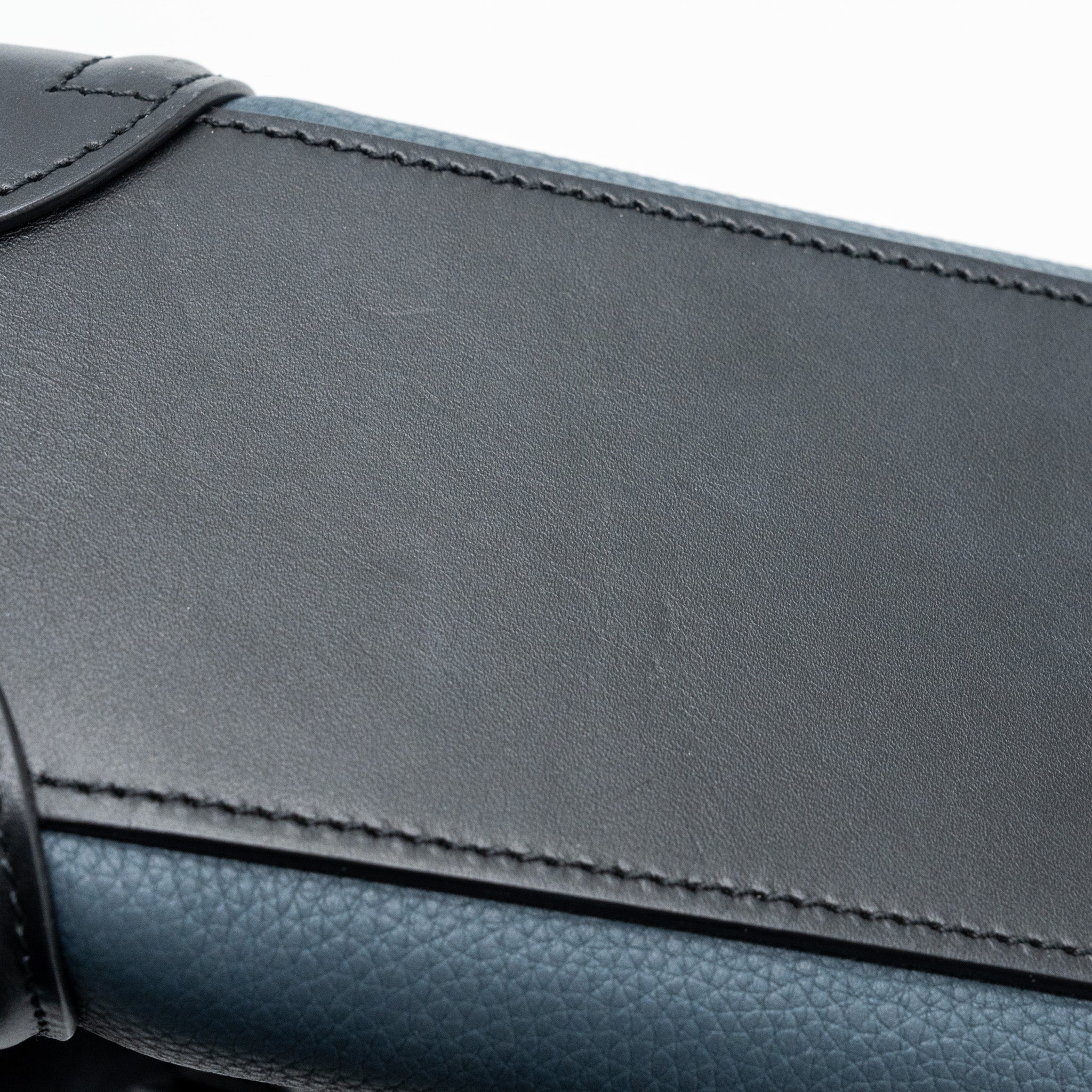 CELINE NANO LUGGAGE BAG MULTI COLOUR BLUE/DARK BLUE/BLACK GHW