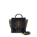 CELINE NANO LUGGAGE BAG FABRIC/ LEATHER MULTICOLOUR