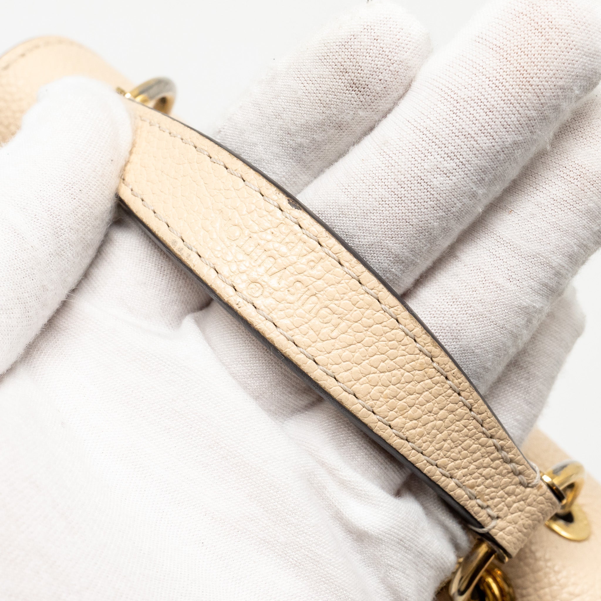 LOUIS VUITTON CLAPTON BACKPACK DAMIER EBENE/LIGHT PINK GHW