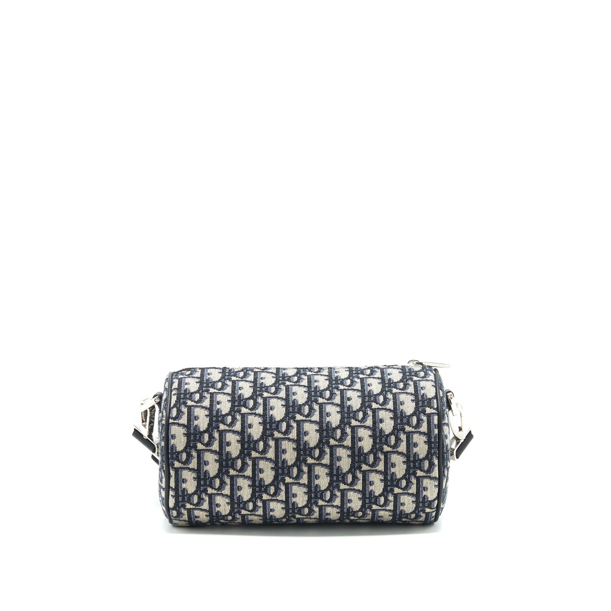 DIOR BLUE OBLIQUE MESSENGER ROLLER BAG
