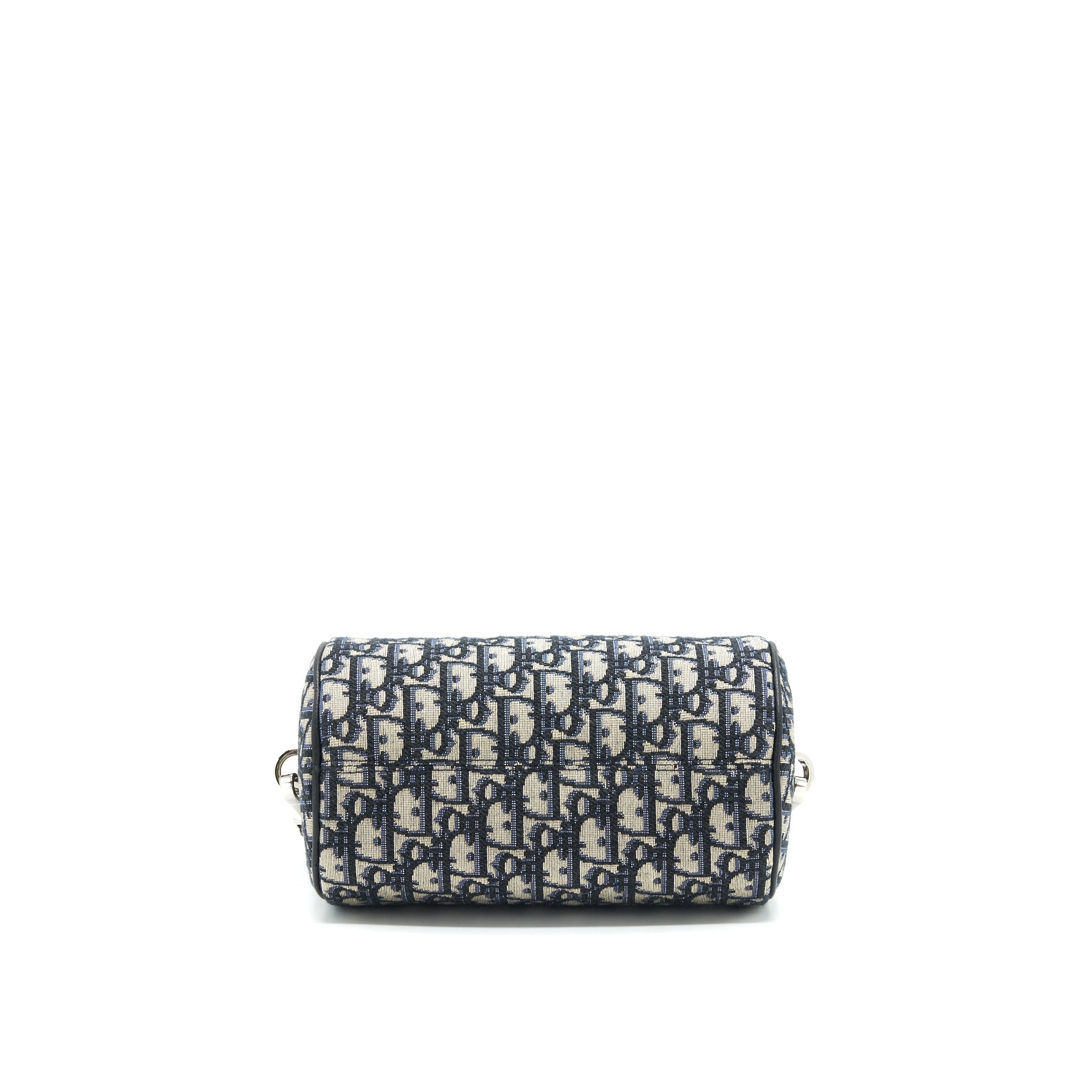 DIOR BLUE OBLIQUE MESSENGER ROLLER BAG