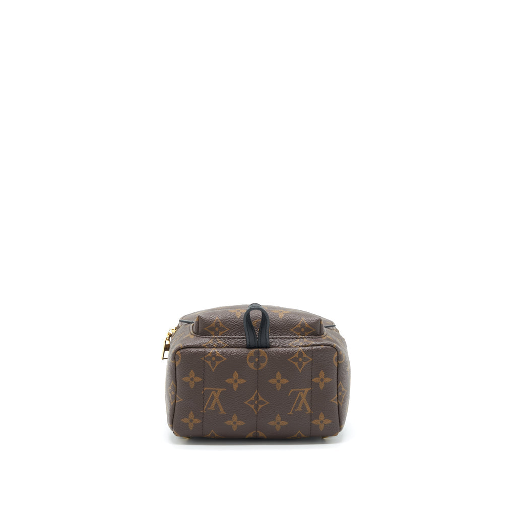 LOUIS VUITTON PALM SPRING MINI BACKPACK MONOGRAM CANVAS NEW ZIPPER