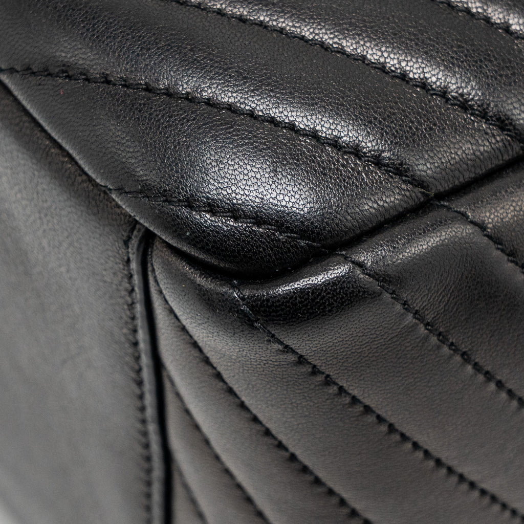 SAINT LAURENT/YSL JOE BACKPACK LAMBSKIN BLACK GHW