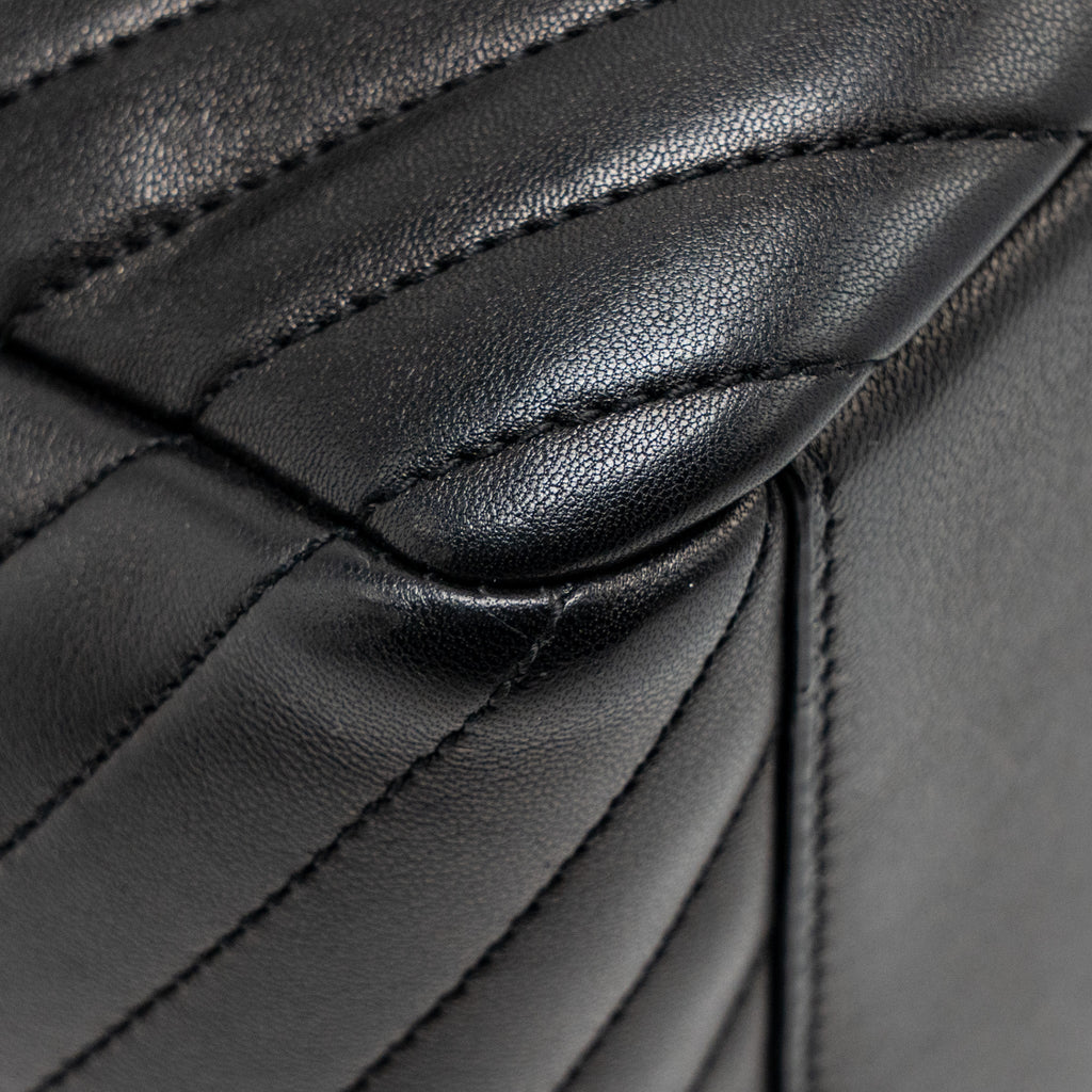 SAINT LAURENT/YSL JOE BACKPACK LAMBSKIN BLACK GHW