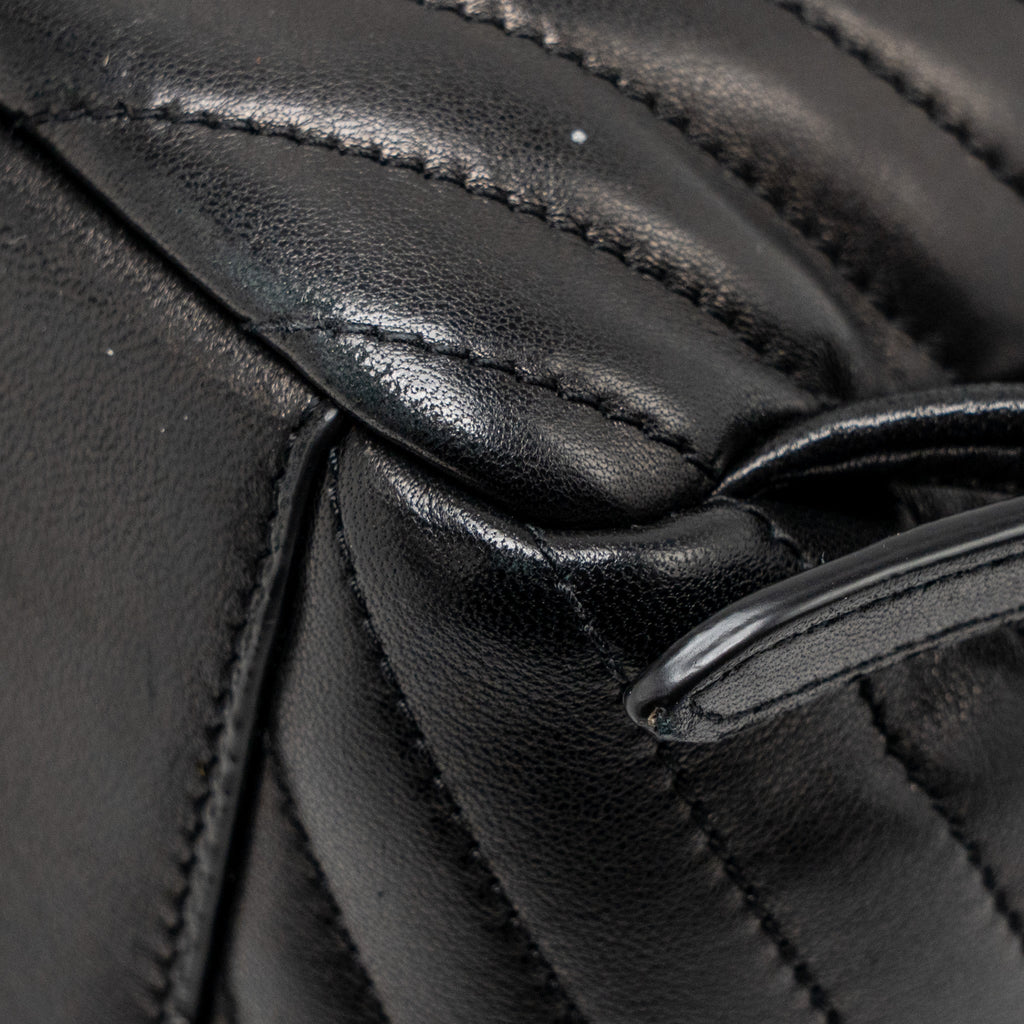 SAINT LAURENT/YSL JOE BACKPACK LAMBSKIN BLACK GHW