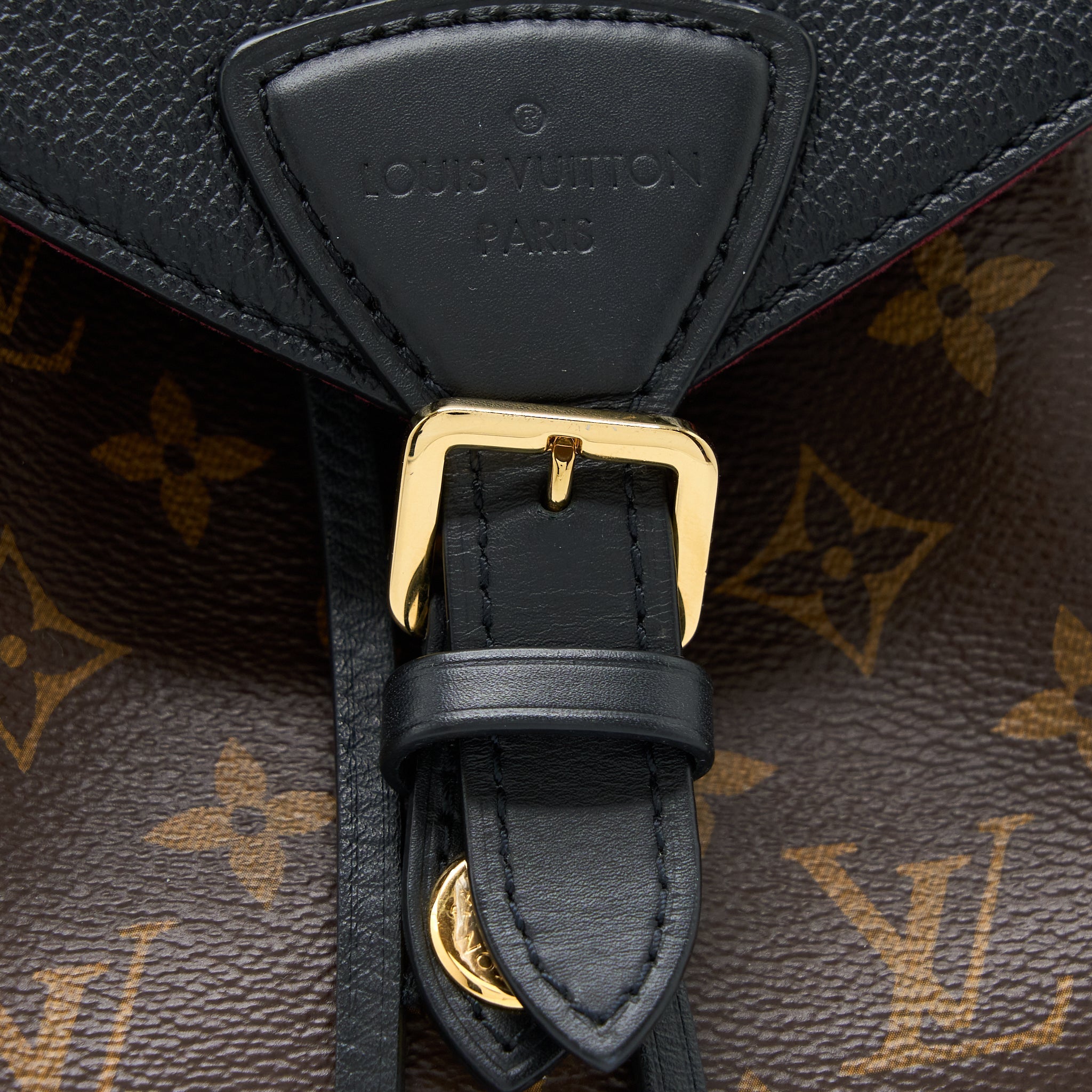 LOUIS VUITTON MONTSOURIS PM BACKPACK MONOGRAM CANVAS/LEATHER GHW (NEW VERSION)