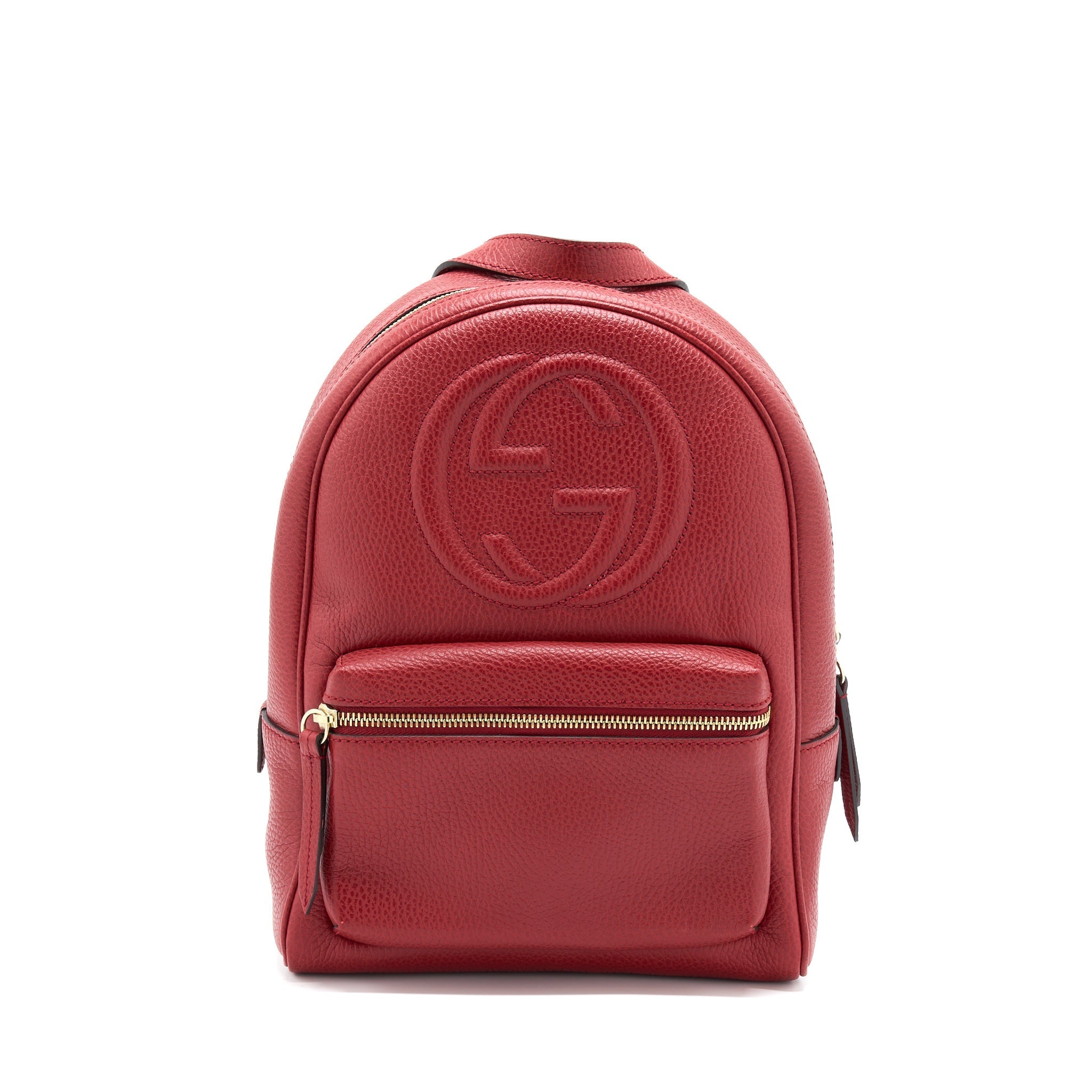 GUCCI SOHO CHAIN BACKPACK RED GHW