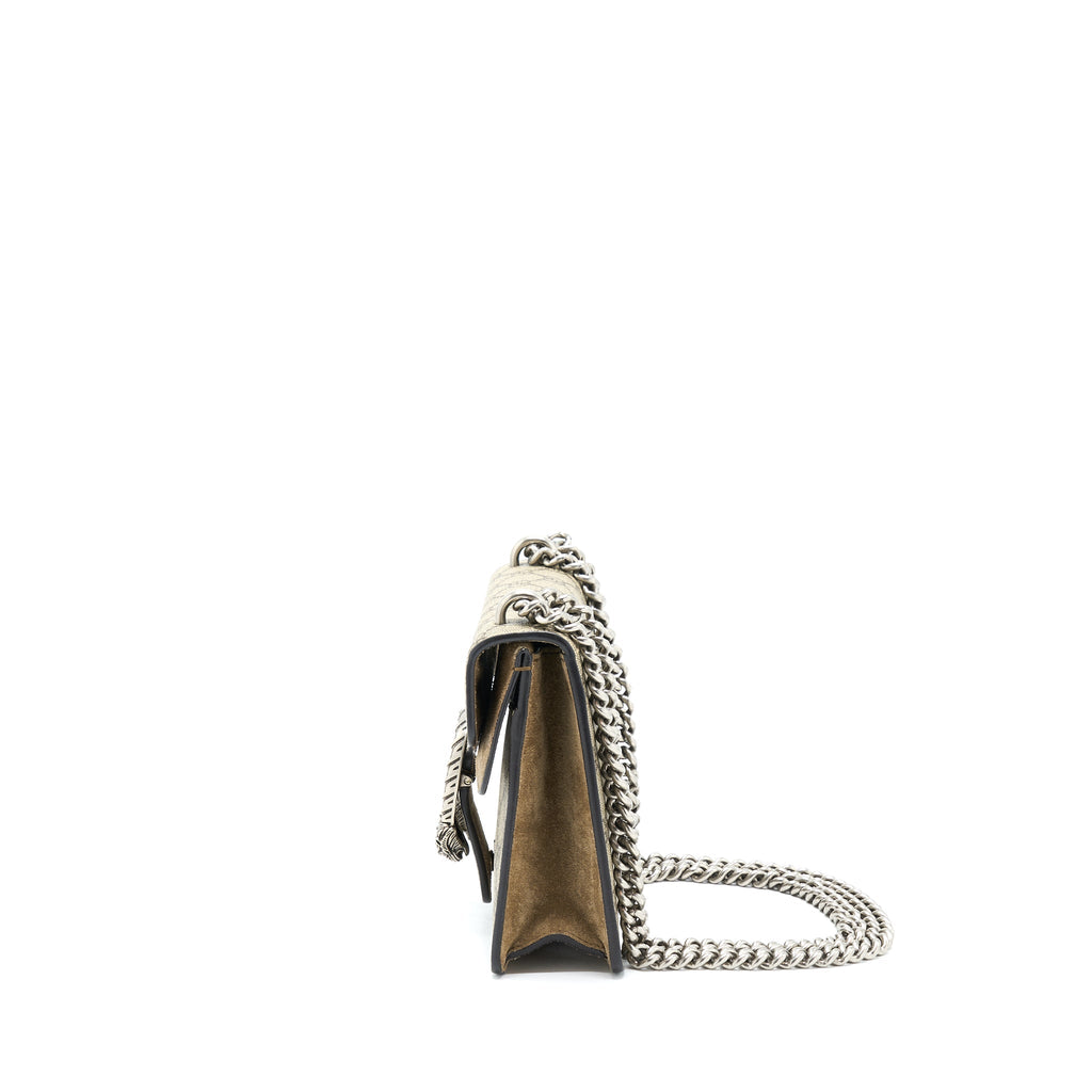 GUCCI MINI DIONYSUS SUPREME SUEDE CROSSBODY BAG SHW